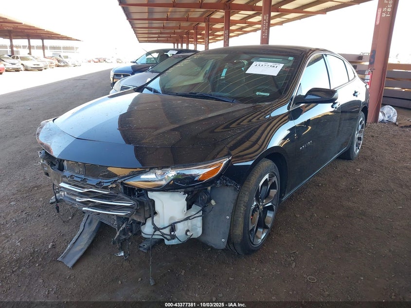 2022 CHEVROLET MALIBU FWD LT - 1G1ZD5ST4NF181391