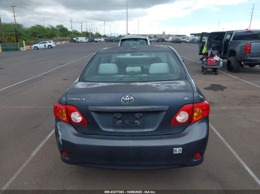 2009 Toyota Corolla Le VIN: 1NXBU40E09Z135111 Lot: 43377383