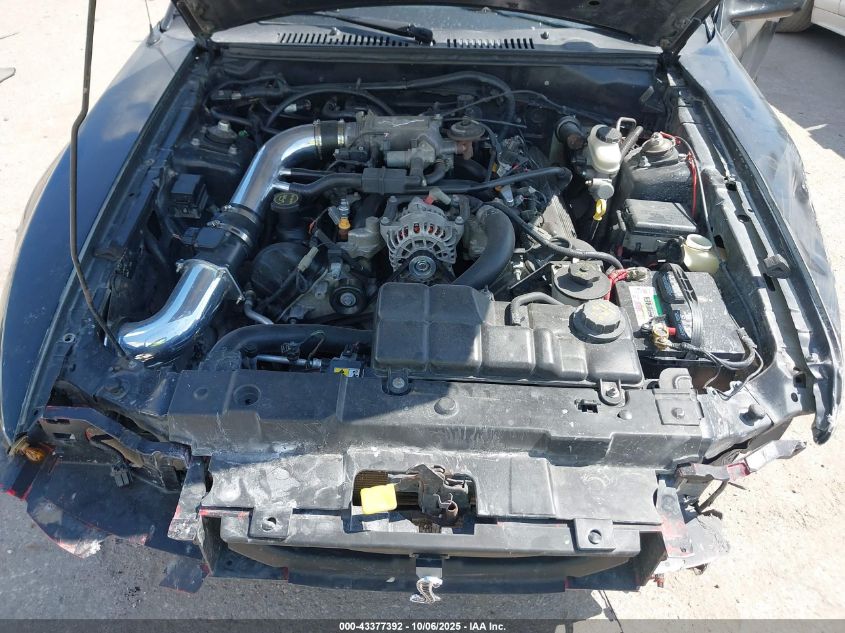 2002 Ford Mustang Gt VIN: 1FAFP42X92F231430 Lot: 43377392