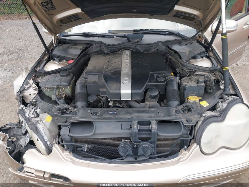 2004 Mercedes-Benz C 240 4Matic VIN: WDBRF81JX4F466354 Lot: 43377397