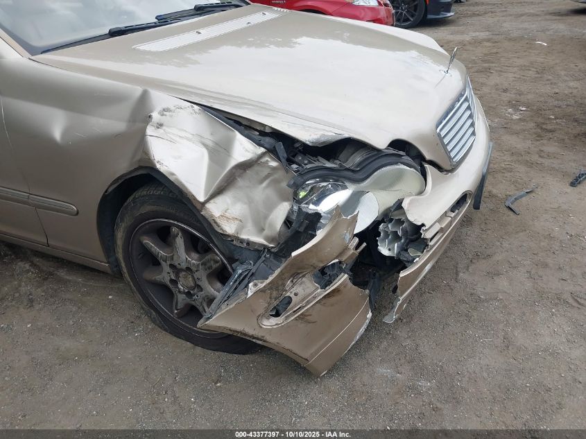 2004 Mercedes-Benz C 240 4Matic VIN: WDBRF81JX4F466354 Lot: 43377397