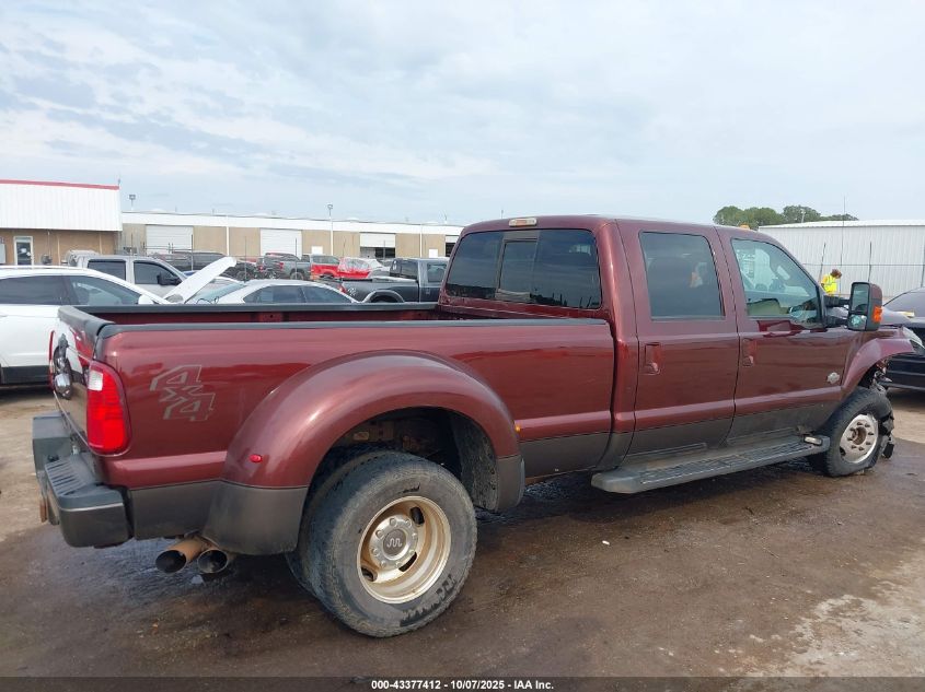 2016 Ford F-350 Lariat VIN: 1FT8W3DT9GEB39905 Lot: 43377412