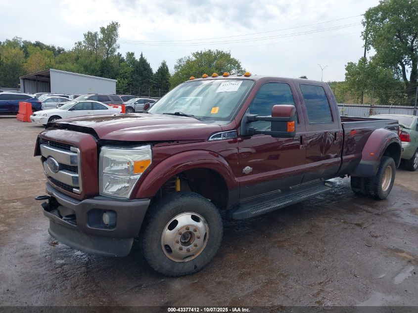 2016 Ford F-350 Lariat VIN: 1FT8W3DT9GEB39905 Lot: 43377412