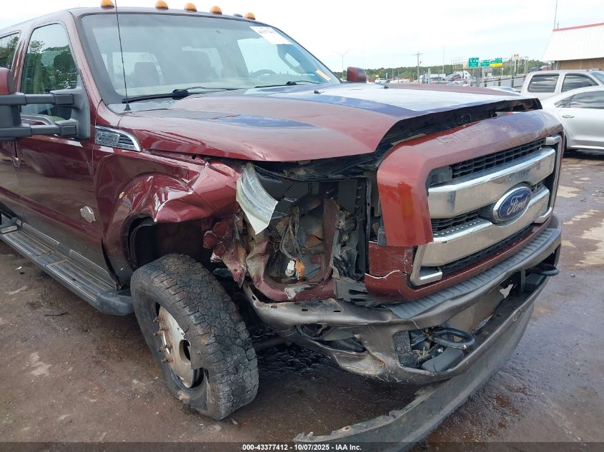 2016 Ford F-350 Lariat VIN: 1FT8W3DT9GEB39905 Lot: 43377412