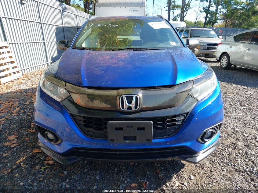 2022 Honda Hr-V Awd Sport VIN: 3CZRU6H19NM768411 Lot: 43377428