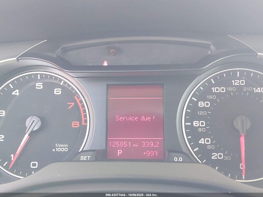 2010 Audi A4 2.0T Premium VIN: WAUBFAFL4AN066955 Lot: 43377444