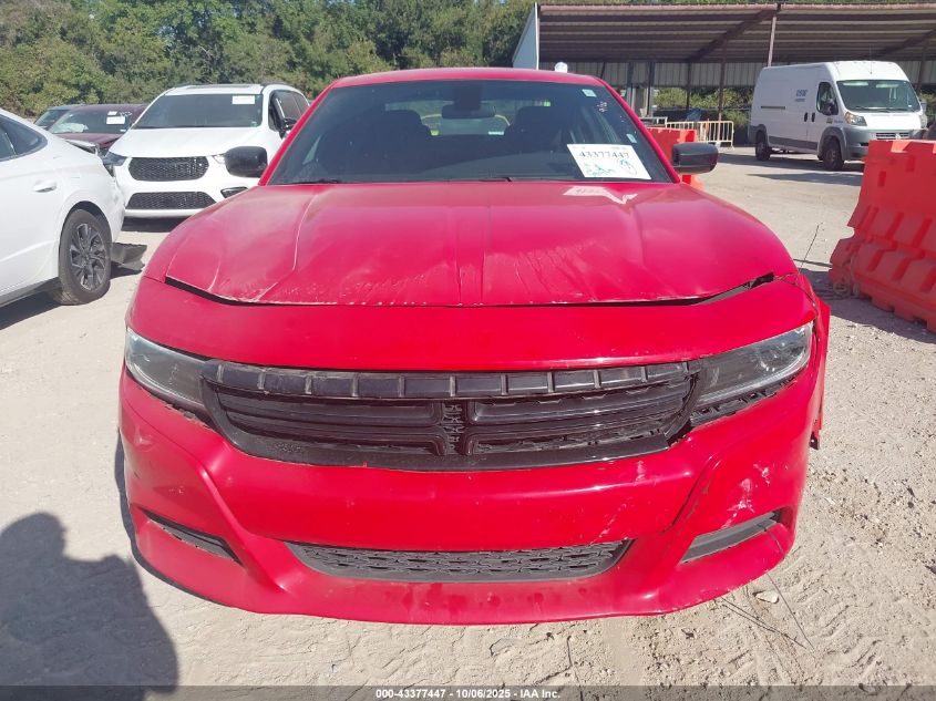 2023 Dodge Charger Sxt VIN: 2C3CDXBG4PH630862 Lot: 43377447