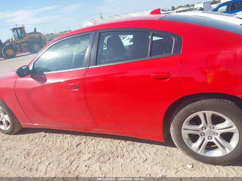 2023 Dodge Charger Sxt VIN: 2C3CDXBG4PH630862 Lot: 43377447