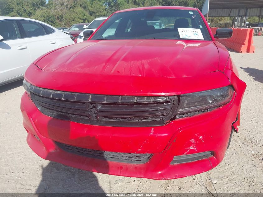 2023 Dodge Charger Sxt VIN: 2C3CDXBG4PH630862 Lot: 43377447