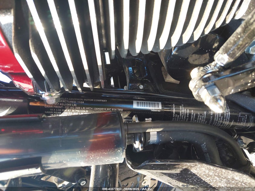 2025 Harley-Davidson Fltrxstse VIN: 1HD1TL823SB950345 Lot: 43377453