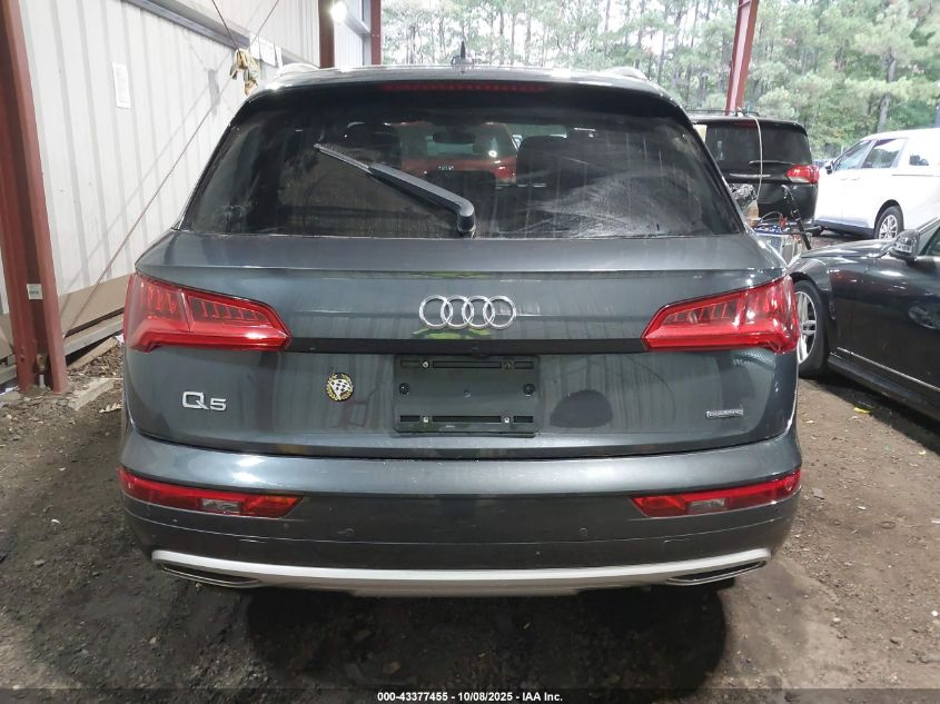 2019 Audi Q5 45 Premium VIN: WA1CNAFYXK2113683 Lot: 43377455