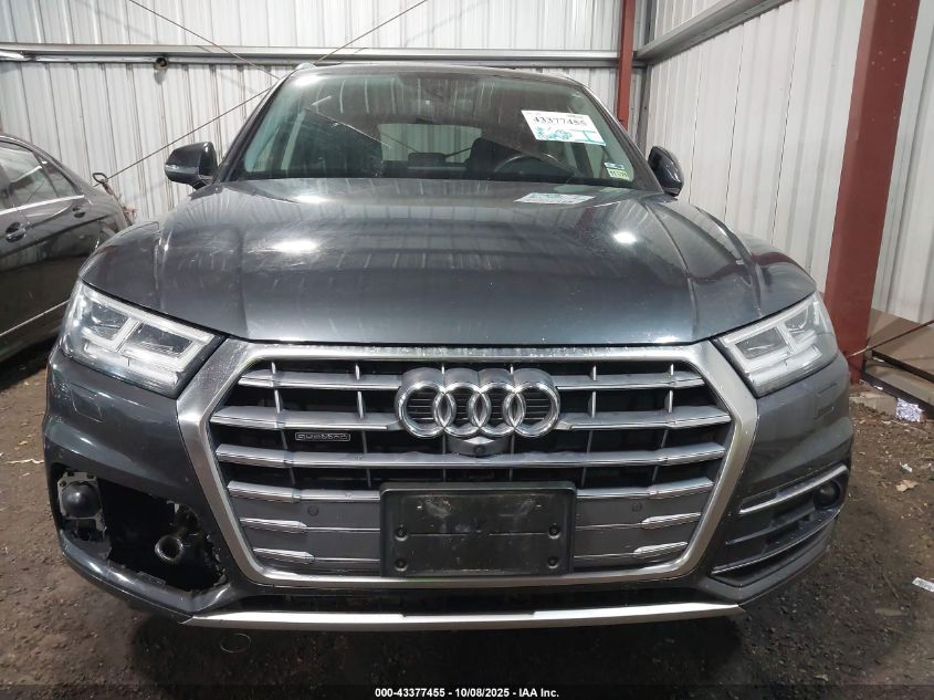 2019 Audi Q5 45 Premium VIN: WA1CNAFYXK2113683 Lot: 43377455