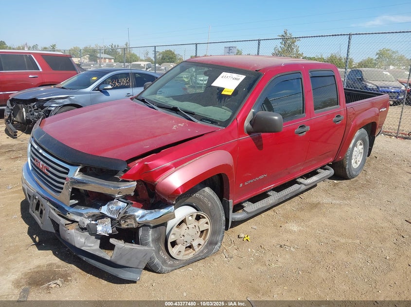 2005 GMC Canyon Sle VIN: 1GTDS136558104235 Lot: 43377480