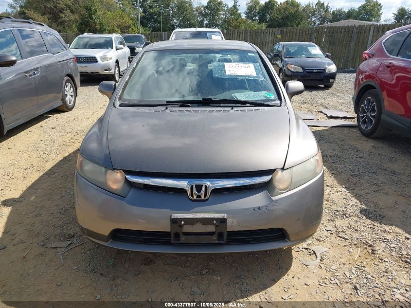 2008 Honda Civic Lx VIN: 1HGFA16588L065822 Lot: 43377507