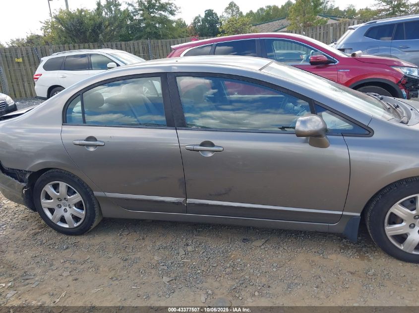 2008 Honda Civic Lx VIN: 1HGFA16588L065822 Lot: 43377507