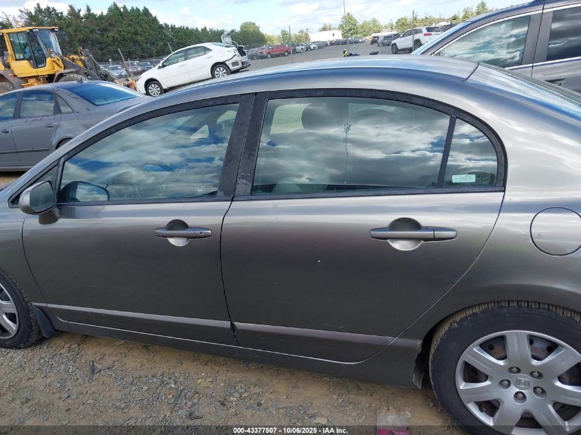 2008 Honda Civic Lx VIN: 1HGFA16588L065822 Lot: 43377507