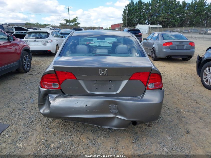 2008 Honda Civic Lx VIN: 1HGFA16588L065822 Lot: 43377507