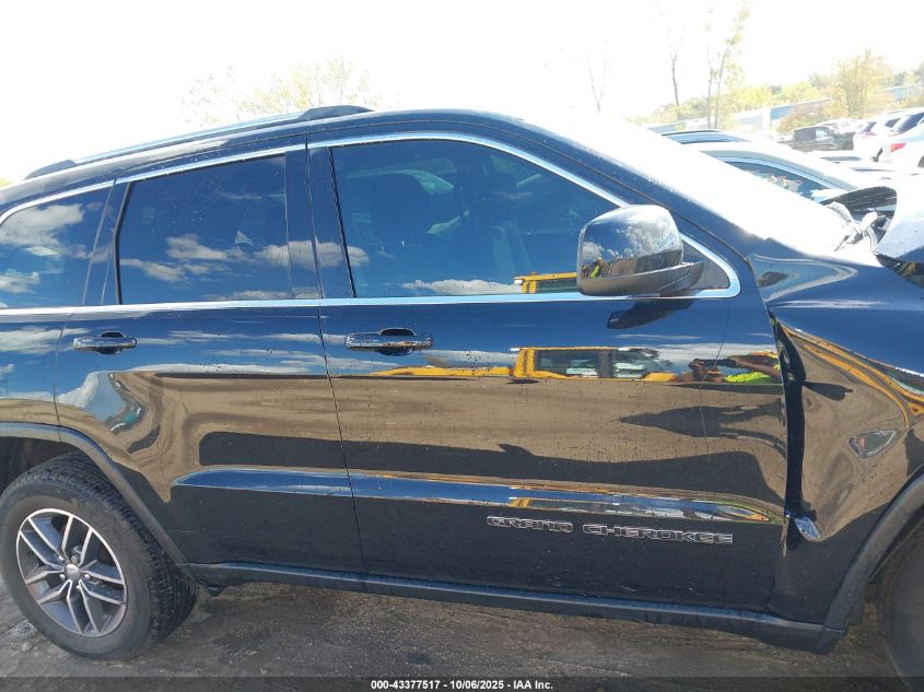 2018 Jeep Grand Cherokee Laredo E 4X4 VIN: 1C4RJFAGXJC377681 Lot: 43377517