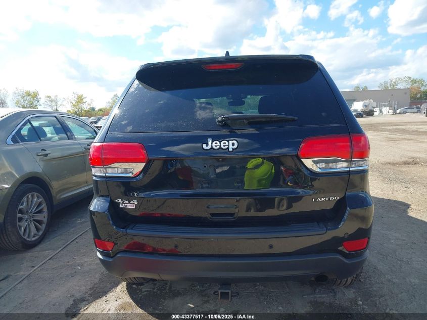 2018 Jeep Grand Cherokee Laredo E 4X4 VIN: 1C4RJFAGXJC377681 Lot: 43377517