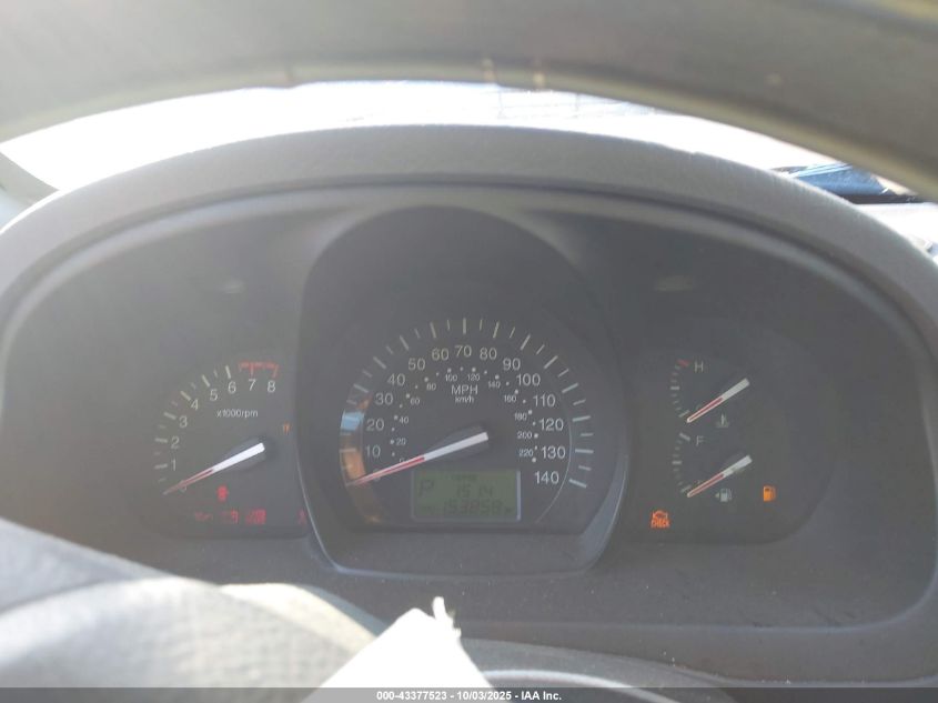 2008 Kia Spectra Ex VIN: KNAFE121885541509 Lot: 43377523