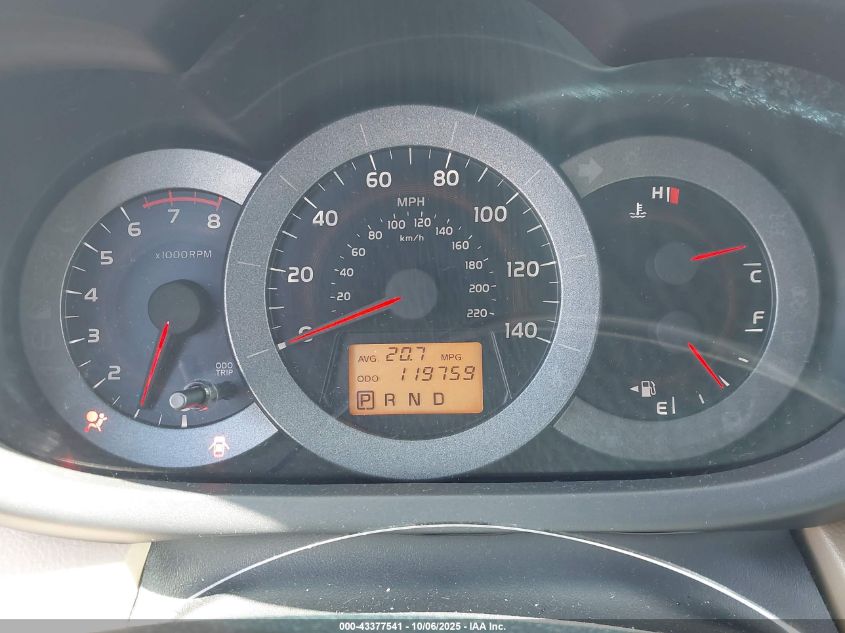 2009 Toyota Rav4 VIN: JTMBF33V99D020303 Lot: 43377541