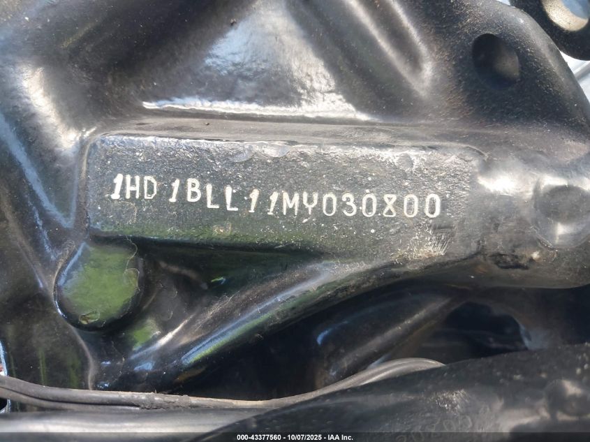 1991 Harley-Davidson Fxsts VIN: 1HD1BLL11MY030800 Lot: 43377560