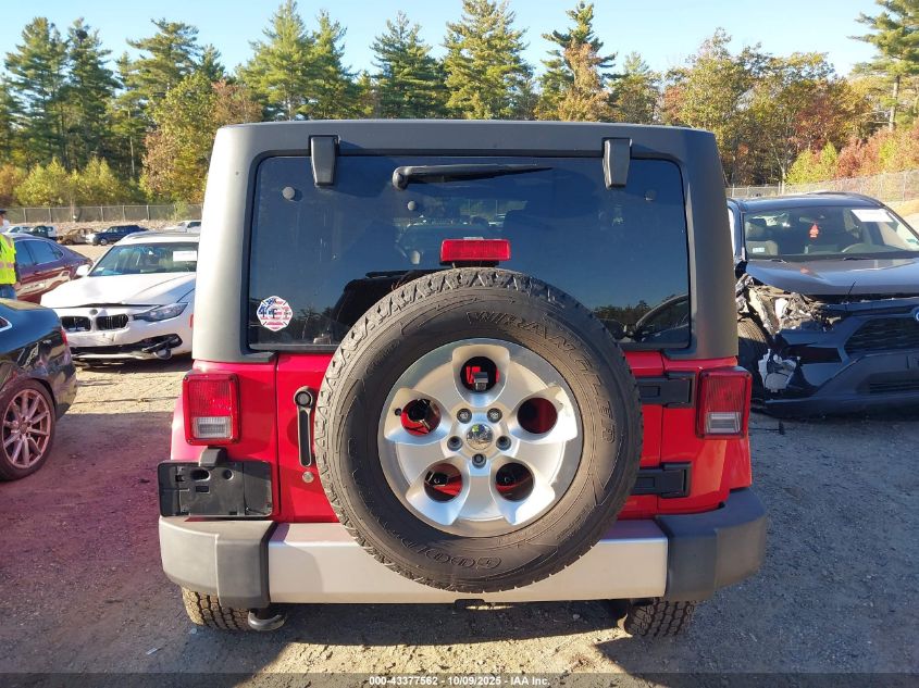 2015 Jeep Wrangler Unlimited Sahara VIN: 1C4BJWEG9FL594593 Lot: 43377562