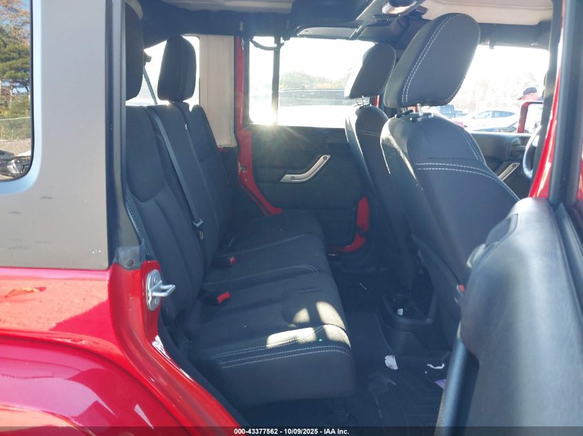 2015 Jeep Wrangler Unlimited Sahara VIN: 1C4BJWEG9FL594593 Lot: 43377562