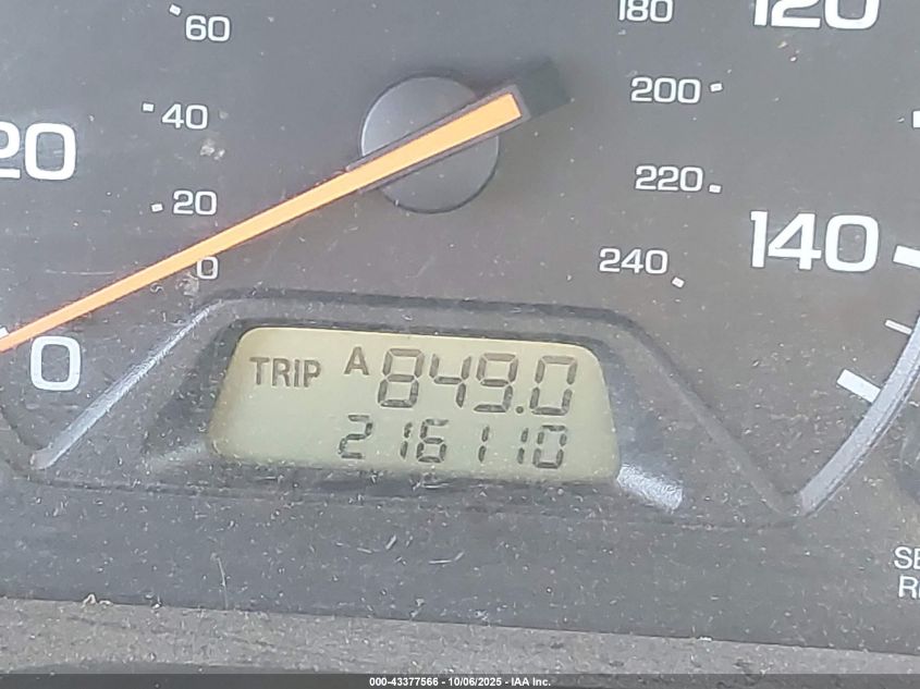 2001 Honda Accord 2.3 Lx VIN: 1HGCG65561A049927 Lot: 43377566