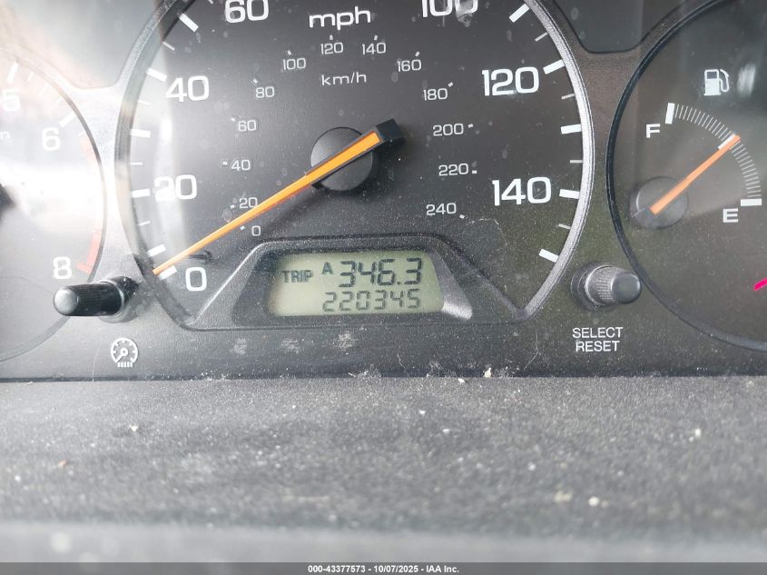 2002 Honda Accord 2.3 Lx VIN: 1HGCG55432A162611 Lot: 43377573