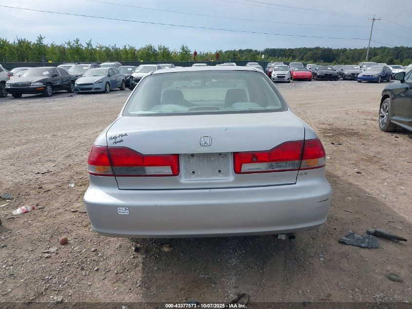 2002 Honda Accord 2.3 Lx VIN: 1HGCG55432A162611 Lot: 43377573