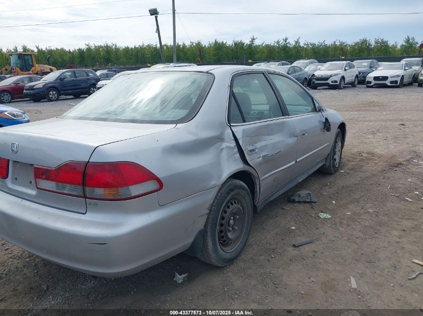 2002 Honda Accord 2.3 Lx VIN: 1HGCG55432A162611 Lot: 43377573