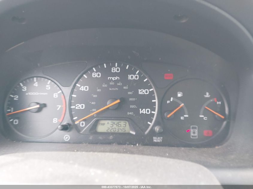 2002 Honda Accord 2.3 Lx VIN: 1HGCG55432A162611 Lot: 43377573