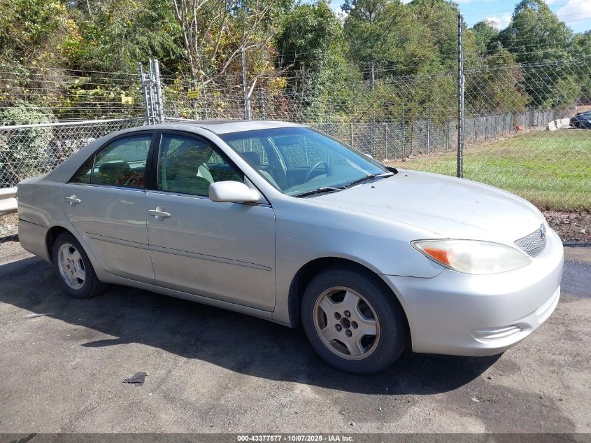 2002 Toyota Camry Le V6 VIN: 4T1BF32K12U020563 Lot: 43377577