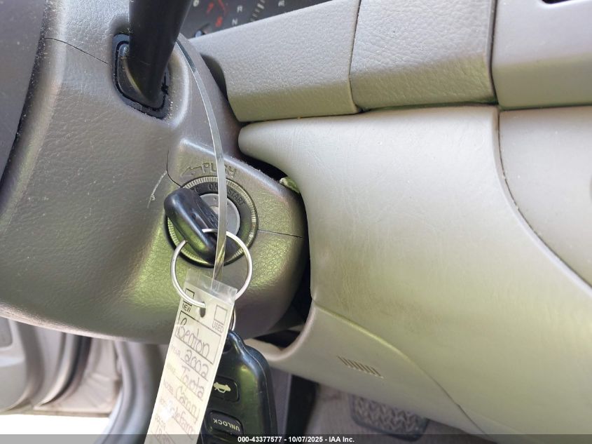 2002 Toyota Camry Le V6 VIN: 4T1BF32K12U020563 Lot: 43377577