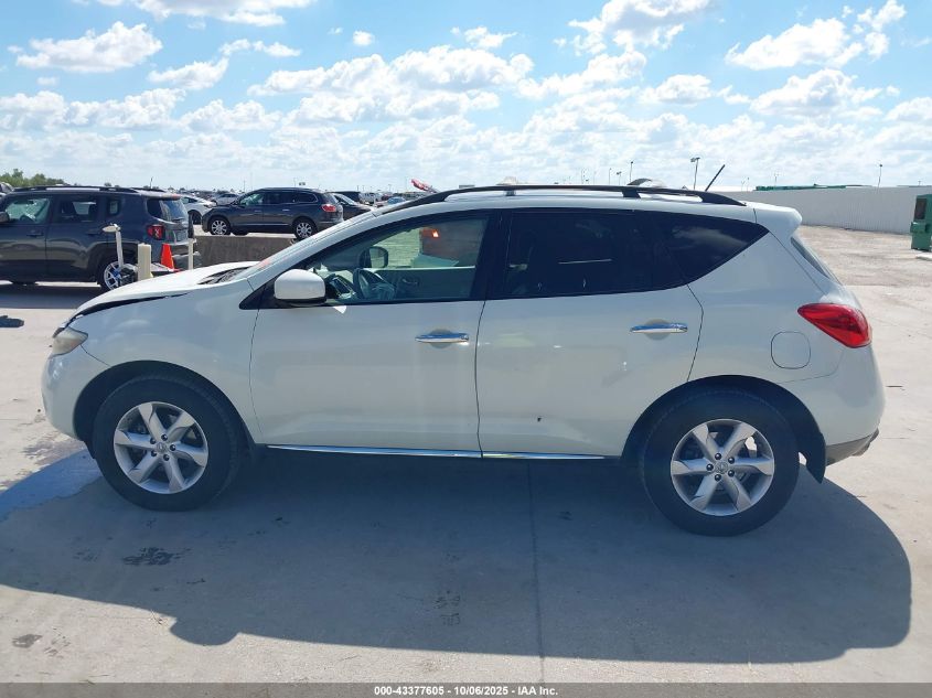 2009 Nissan Murano Sl VIN: JN8AZ18U39W017414 Lot: 43377605