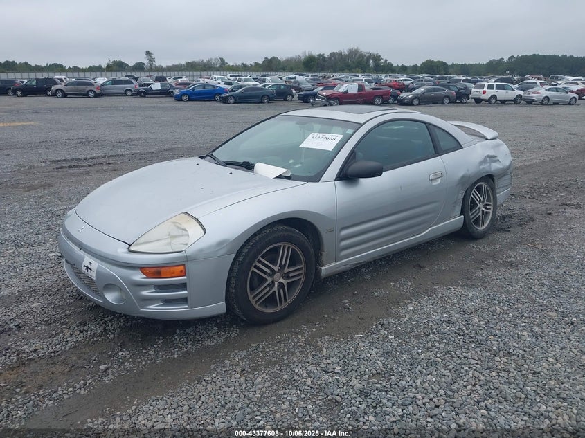 4A3AC74H03E011718 2003 MITSUBISHI ECLIPSE photo no. 2