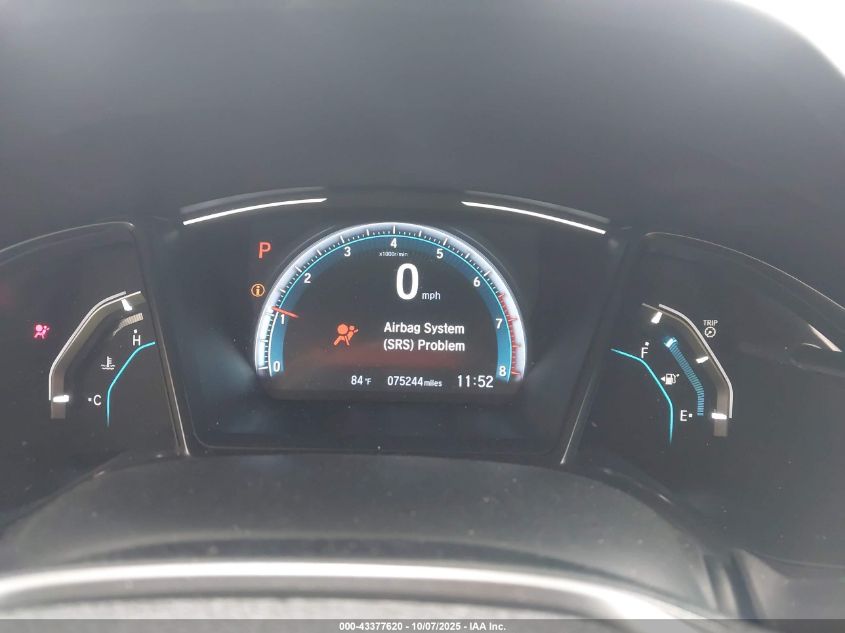 2021 Honda Civic Ex VIN: SHHFK7H60MU203515 Lot: 43377620