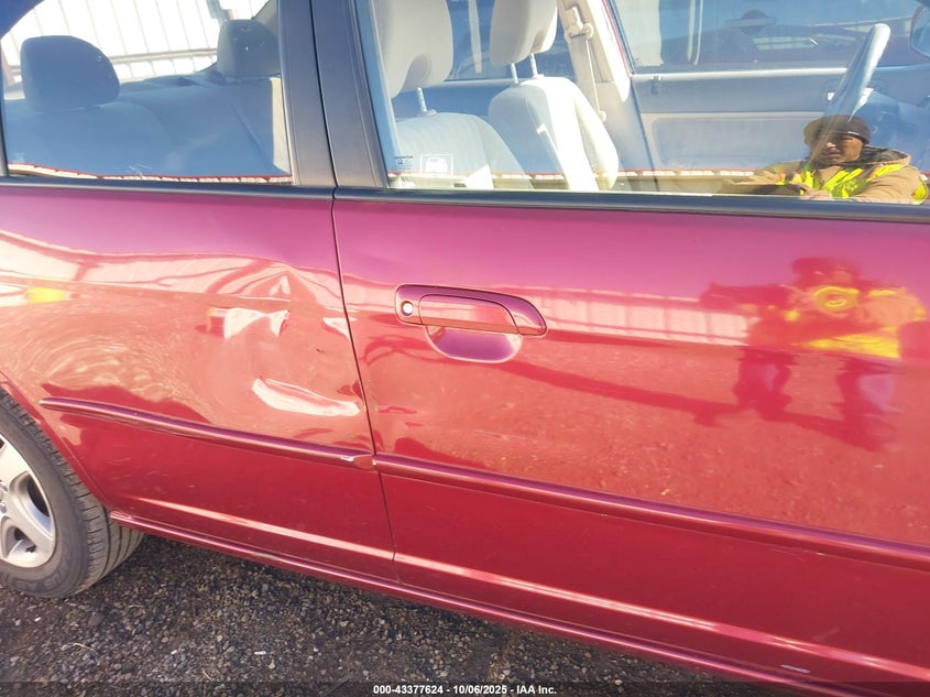 2005 Honda Civic Ex VIN: 2HGES26865H605279 Lot: 43377624