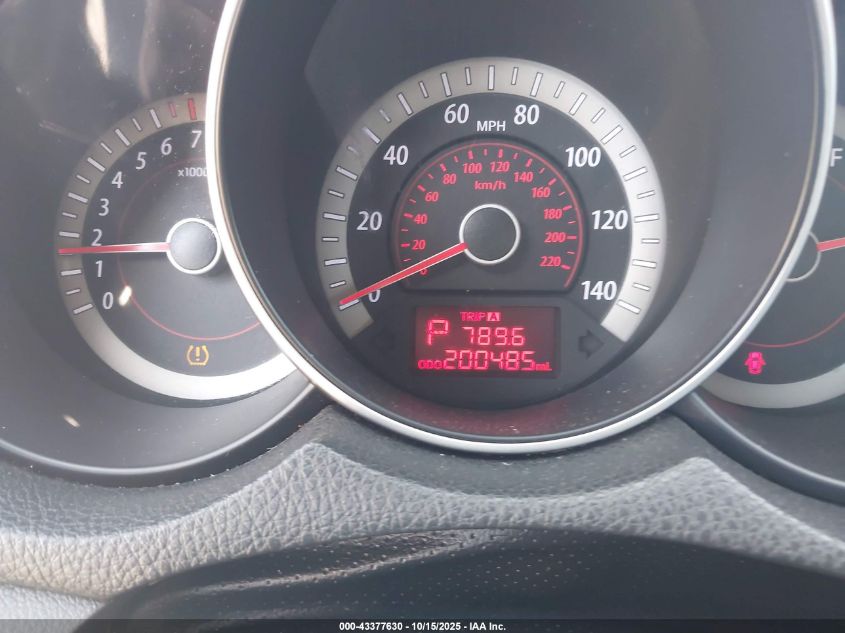 2010 Kia Forte Ex VIN: KNAFU4A29A5809455 Lot: 43377630