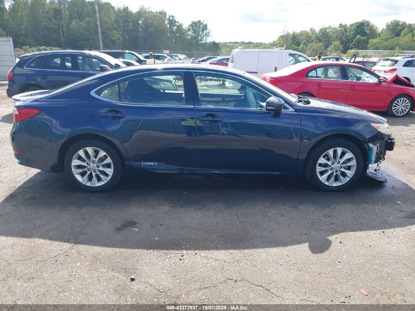 2013 Lexus Es 300H VIN: JTHBW1GG0D2019530 Lot: 43377637