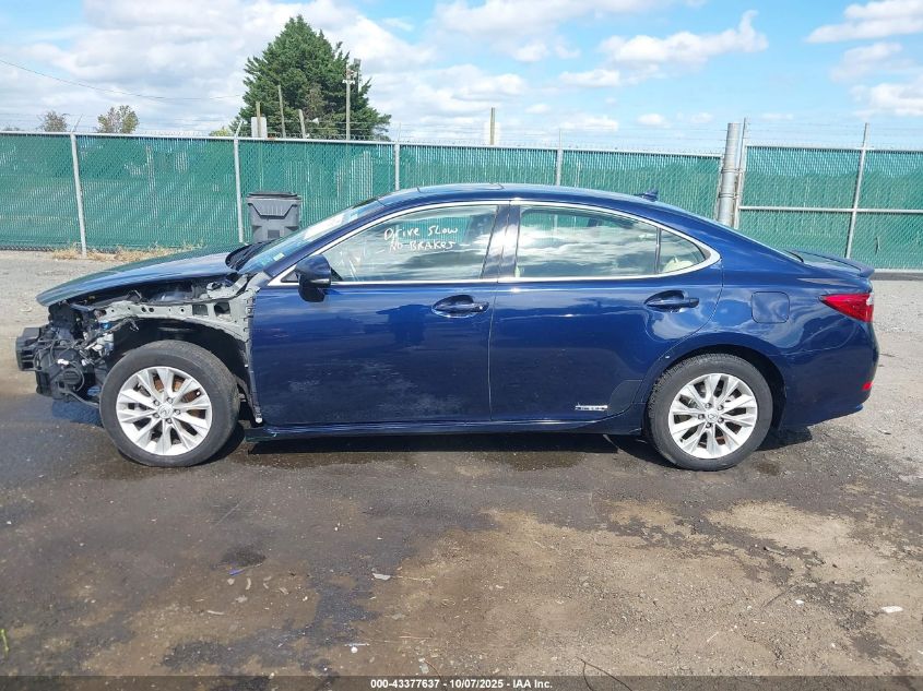 2013 Lexus Es 300H VIN: JTHBW1GG0D2019530 Lot: 43377637
