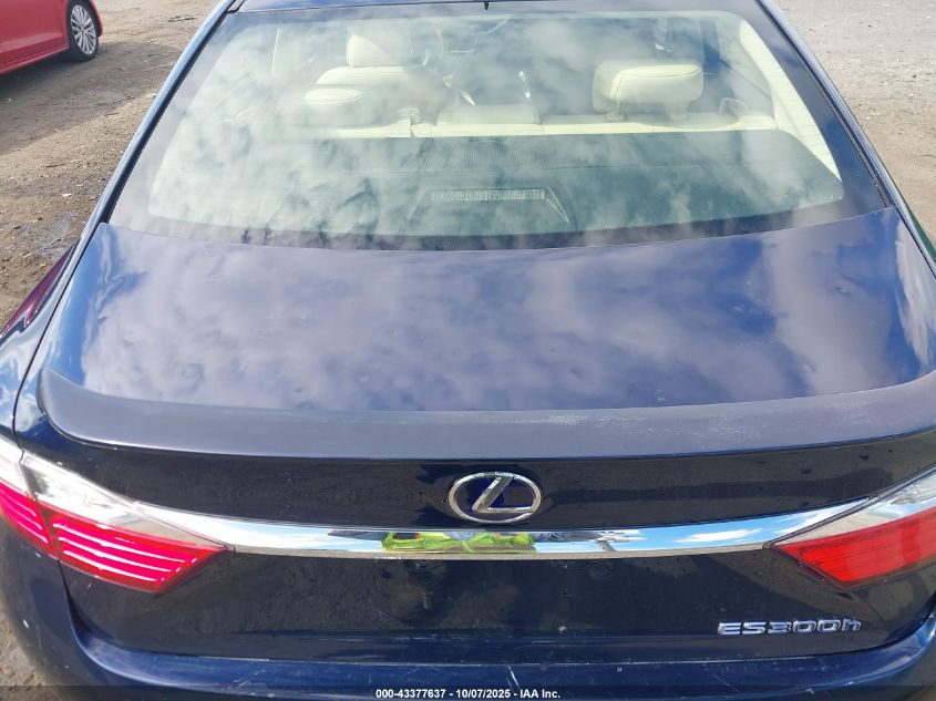 2013 Lexus Es 300H VIN: JTHBW1GG0D2019530 Lot: 43377637