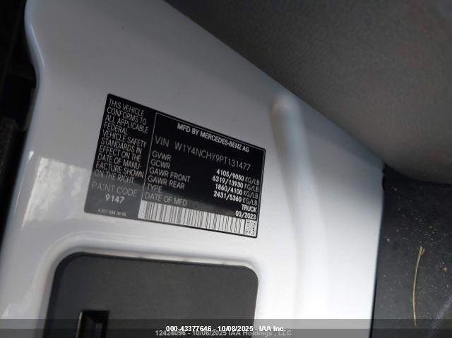W1Y4NCHY9PT131477 2023 MERCEDES-BENZ SPRINTER photo no. 14