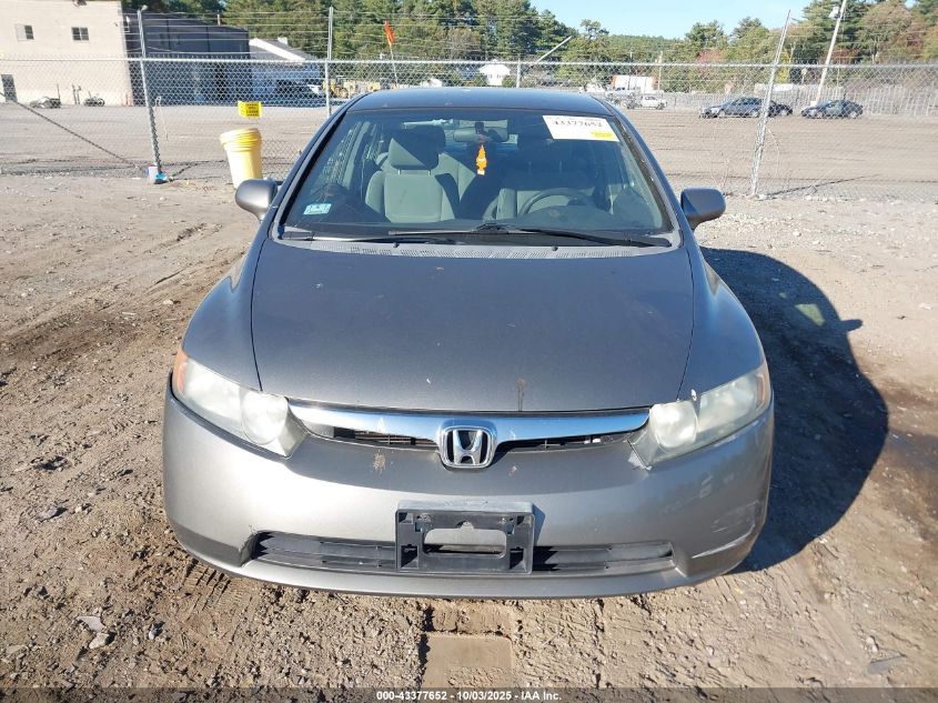 2008 Honda Civic Lx VIN: 2HGFA16548H304814 Lot: 43377652
