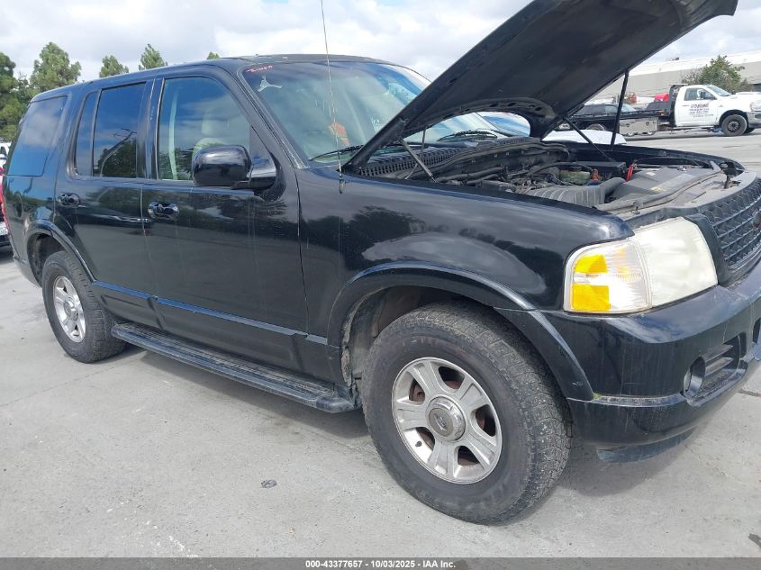 2002 Ford Explorer Limited VIN: 1FMDU75W32ZC27205 Lot: 43377657