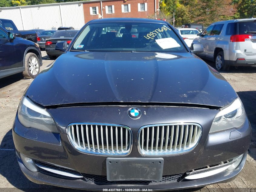 2013 BMW 528I xDrive VIN: WBAXH5C59DD106938 Lot: 43377681