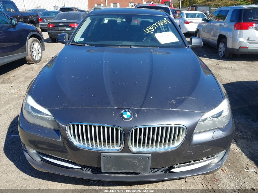 2013 BMW 528I xDrive VIN: WBAXH5C59DD106938 Lot: 43377681