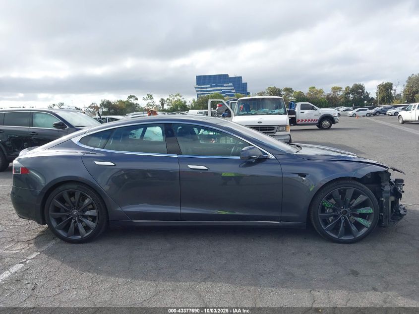 2017 Tesla Model S 100D/60D/75D/90D/P100D VIN: 5YJSA1E25HF191224 Lot: 43377690