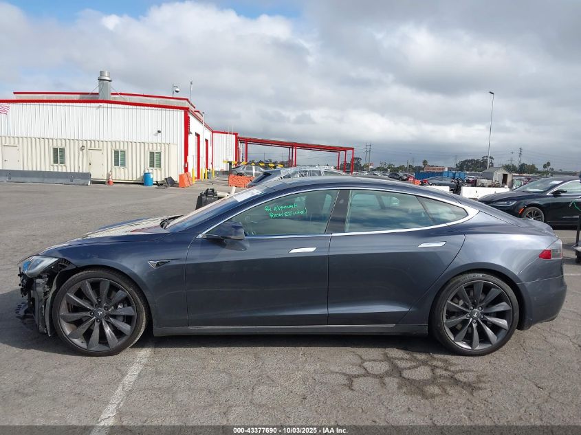 2017 Tesla Model S 100D/60D/75D/90D/P100D VIN: 5YJSA1E25HF191224 Lot: 43377690